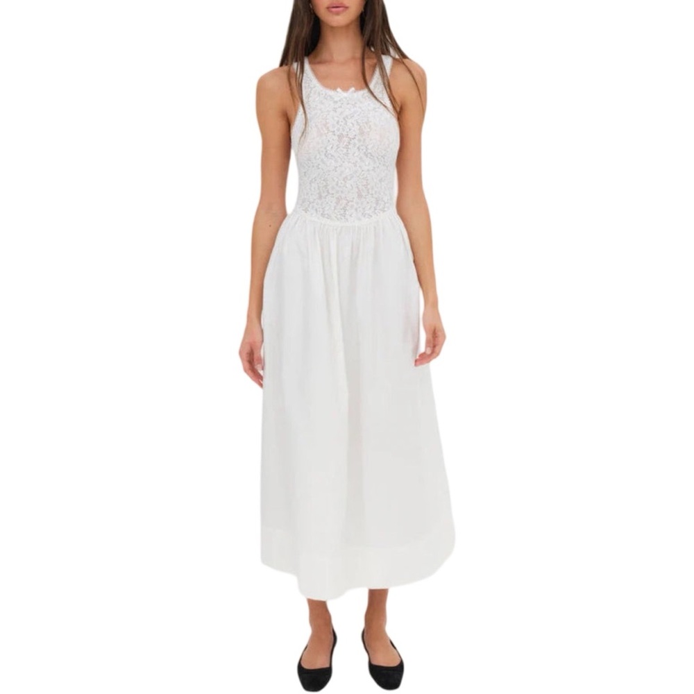 NWT For Love and Lemons Mandy Midi Dress
